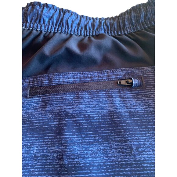 🍒 2/$20 🍒 Speedo Blue Striped Men's Swim Trunks sz XL - Picture 2 of 6